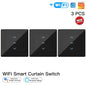 MOES Touch Design WiFi Smart Curtain Switch for Motorized Curtains and Roller Blinds work with Tuya Smart Life App Alexa Google