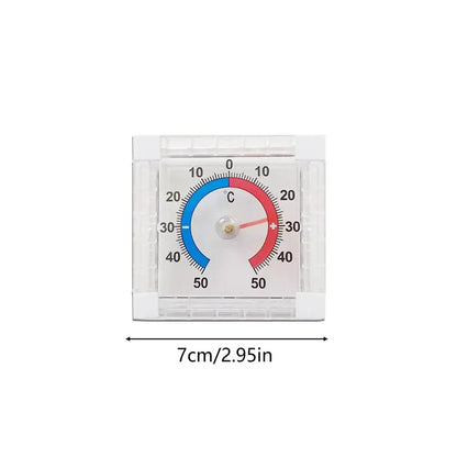 Indoor Outdoor Temperature Gauge Weather Resistant Monitor Temperature Monitor Meter for Backyard Patio Lawn Greenhouse Home