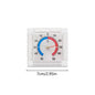 Indoor Outdoor Temperature Gauge Weather Resistant Monitor Temperature Monitor Meter for Backyard Patio Lawn Greenhouse Home