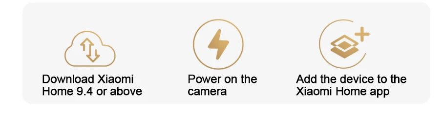 2025 Xiaomi Smart Camera C500 Dual Lens Version 4MP Security Camera 360° AI Detection Full Color Night Vision WiFi 6 Mi Home APP