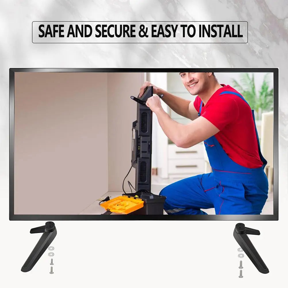 Tabletop Universal TV Base Pedestal Feet TV Stand Mount Table Holder Top Desktop Bracket Accessories