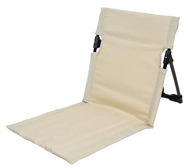 Foldable Camping Chair Outdoor Garden Park Single Lazy Chair Backrest Cushion Picnic Camping Folding Back Chair Beach Chairs