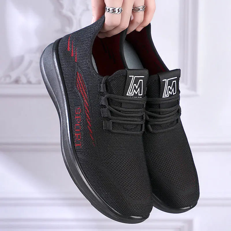 Men's Casual Sneakers Summer Breathable Flat Shoes Lightweight Affordable Free Shipping Shoes