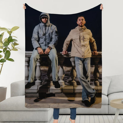 Blanket PASA Throw A-Aymo Super Cosy Plush Living QUE Room Sofa Couch Childish Birthday Gifts
