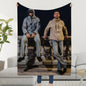 Blanket PASA Throw A-Aymo Super Cosy Plush Living QUE Room Sofa Couch Childish Birthday Gifts