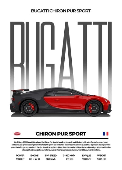 Classic Red Performance Sports Car Wall Art M3 F40 812 FS90 Luxury Car HD Canvas Print Poster Home Living Room Bedroom No Frame