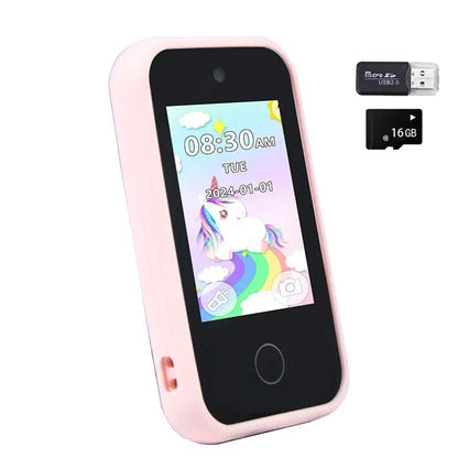 Children Phone Educational Toys MP3 Music Player Games Musical Toy Baby Mobile Selfie Camera Toys for Kids Birthday Gifts