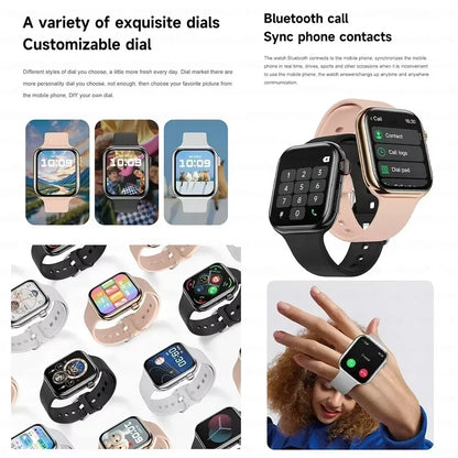 2026 Series 10 Watch 10 GPS Smart Watch Memory Music Video Bluetooth Call Heart Rate Waterproof NFC Smartwatch For Android IOS