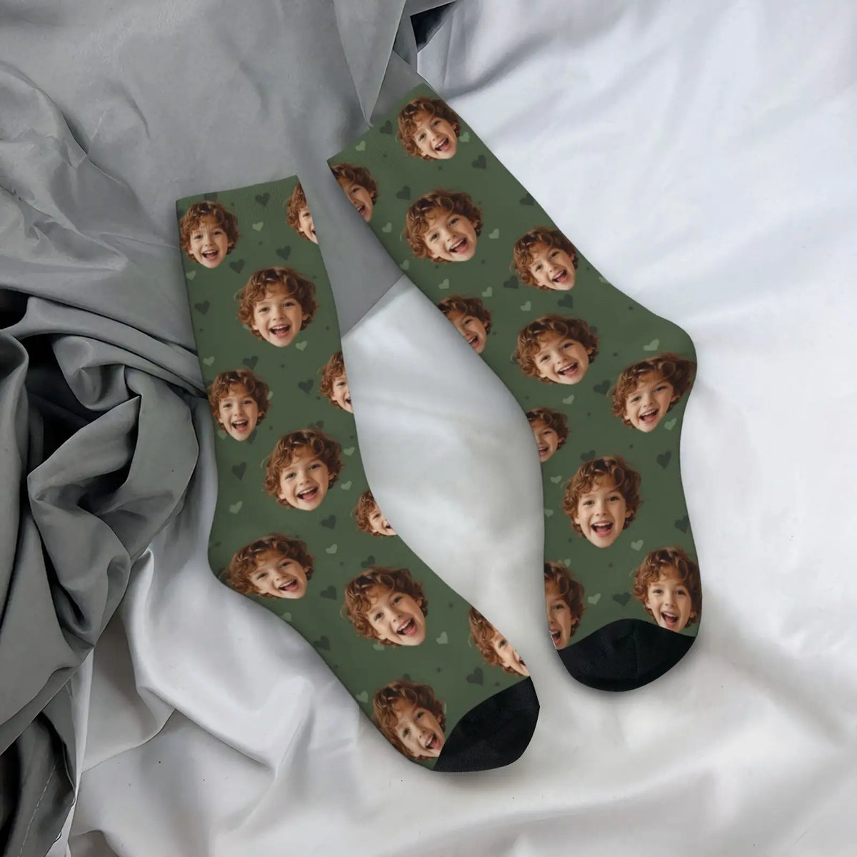 Novelty Custom Face Socks DIY Personalized Photo Custom Socks Crazy Funny Men's Socks Christmas Party Birthday Anniversary Gift