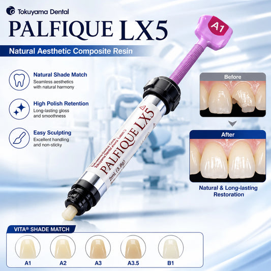Tokuyama Dental Composite Resin Light Cure Multi Shade Universal Restorative Material Anterior Posterior Tooth Filling