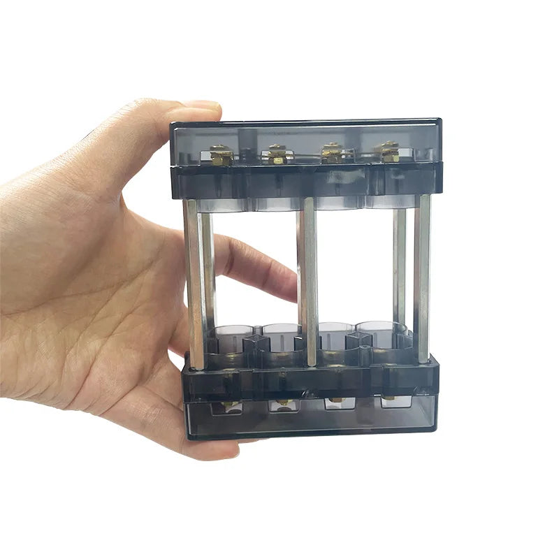 DIY Energy Storage Kit 18650 21700 Battery Holder Case Box Bracket Slot PC Plastic Material Support 6P 8P Splicable No Soldering