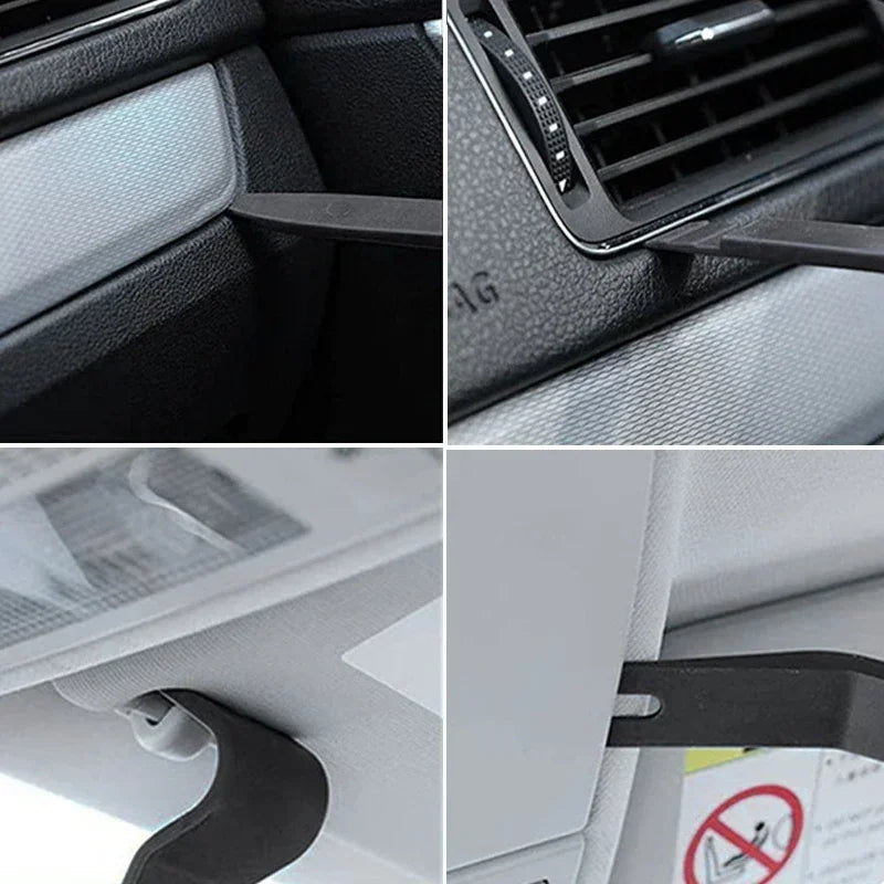 1-8Pcs Auto Trim Removal Tool Kit, No Scratch Plastic Pry Tool Kit - Interior Door Panel Clip Fastener Removal Set For Vehicle