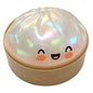 Glitter Crystal Dumpling Squishy Box Sensory Squeeze Toy for Stress Relief Colorful Glittery Dough Ball Fidget Toy Gift