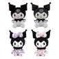2026 New Sanrio Strawberry Kuromi & My Melody Plush Pillow, Soft Fluffy Stuffed Doll, Cute Bedroom Decor Surprise Gift for Girls