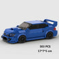 City Speed Racing Car Model Building Blocks DIY Bricks MOC Toy Classic Rally Sports Super Racer Vehicle Christmas gift technique