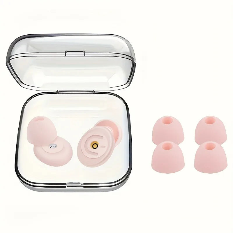 Ear Plugs for Sleeping Noise Cancelling 45dB Concert Earplugs for Noise Reduction Reusable Soft Silicone Ear Plugs