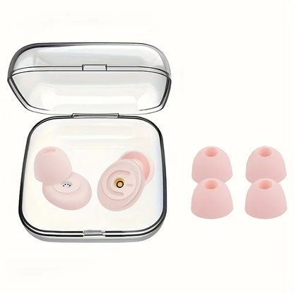 Ear Plugs for Sleeping Noise Cancelling 45dB Concert Earplugs for Noise Reduction Reusable Soft Silicone Ear Plugs