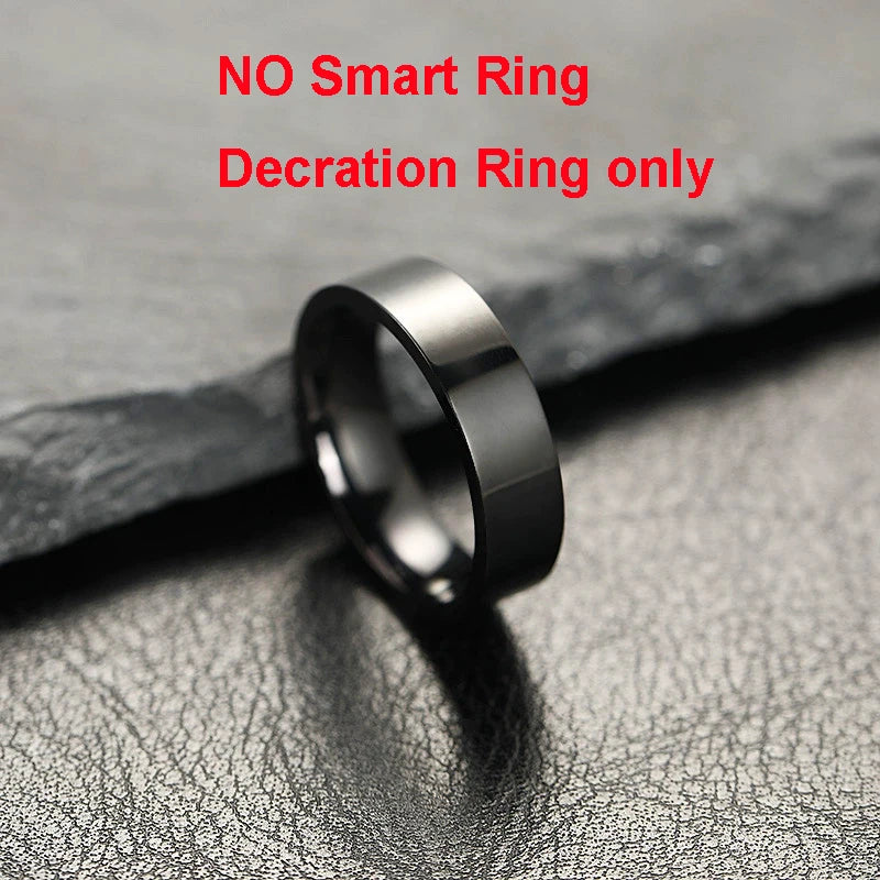 New R11 Smart Ring Men Women LED Display Screen Heart Rate Blood Oxygen Monitoring Waterproof Multi Sports Modes Smartrings 2025