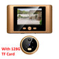 2.8" LCD Screen IR Night vison PIR Motion Detection Digital Electronic Viewer Bell Door Peephole HD Camera Photo Video Recording