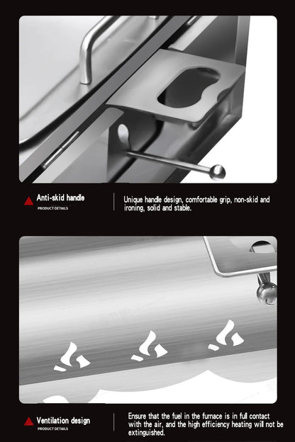 New Fish oven commercial and household thickened stainless steel paper wrapped fish pan
