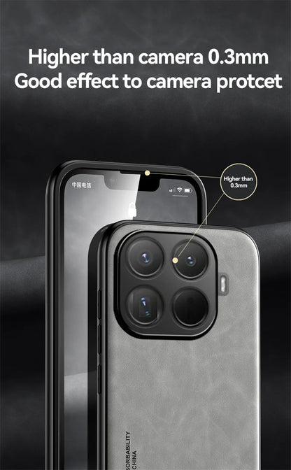 For Xiaomi 15T Pro 5G Case Soft Leather Magnetic Holder Phone Case For Xiomi Xiaomy Mi15T Mi 15T 15 T Pro Shockproof Back Cover