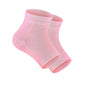 1Pair Heel Moisturizing Socks Open Toe Socks Cracked Gel Heel Socks Foot Toeless Heel Repair Socks for Women Dry Hard Cracked