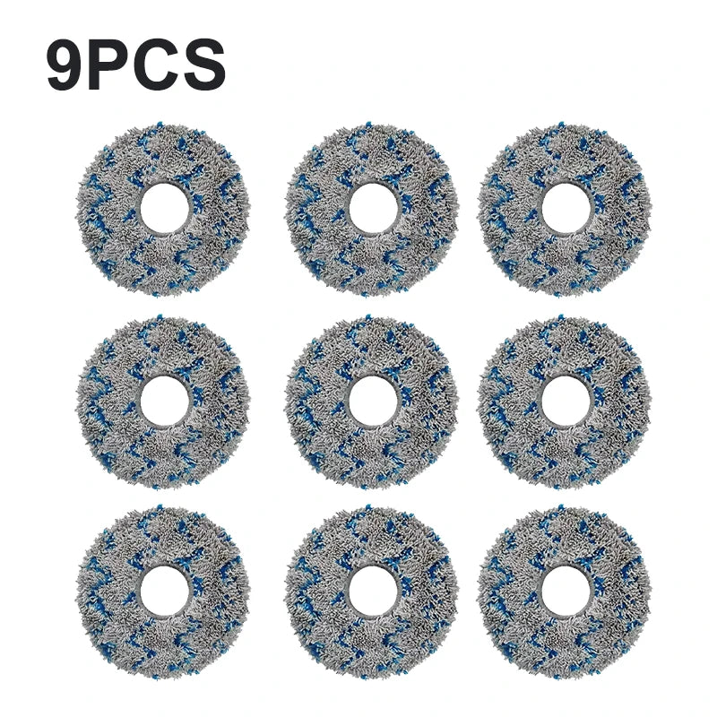 For Ecovacs Deebot X1 OMNI/TURBO,T10 OMNI/TURBO/X1S PRO Dust Box,Main Side Brush,Hepa Filter, Mop Rag Dust Bags Mop Cloths Parts