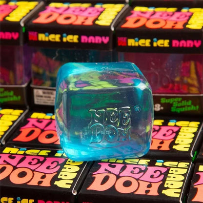 Maltose Needoh Nice Cube Crystal Solid Squish Slow Rebound Squeeze Toy Fidget Stress Relief For ADHD Calming Relax Sensory Toy