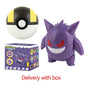 Pokemon Figure Pokeball Poke Ball Venusaur Charizard Gyarados Pikachu Mewtwo Gengar Blastoise Mew Eevee Box Elf for Kid Toy Gift