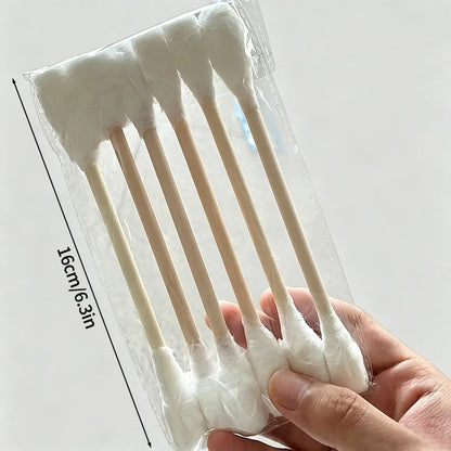 6Pcs Creative Cat Toys Cotton Swab Shaped Catnip Toy Giant Kitten Grinding Biting Stick Teething Cleaning Chew Toys Pet Supplies