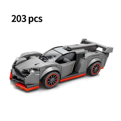 City Speed Racing MOC Car Sports Building Blocks Bricks Classic Rally sport Super Racer Vehicles Christmas gift Technical toys