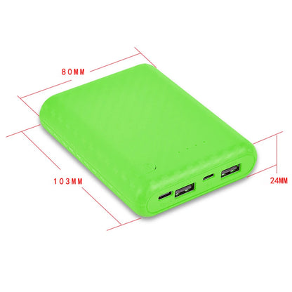 New Portable DIY Power Bank Box 4x18650 Battery Charger Case Fast Charging Case Solderless Power Bank Shell Batteries Charging