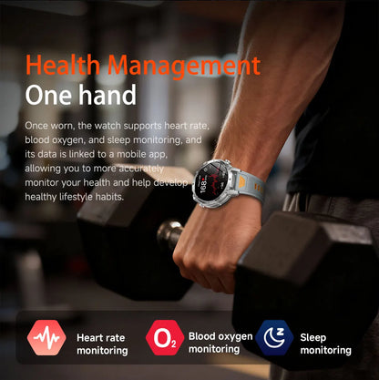 New 1400mAh Battery Sports Smart Watch 1.7” SOS+Flashlight Exercise Record Bluetooth Call Waterproof Health Watch For Android iO