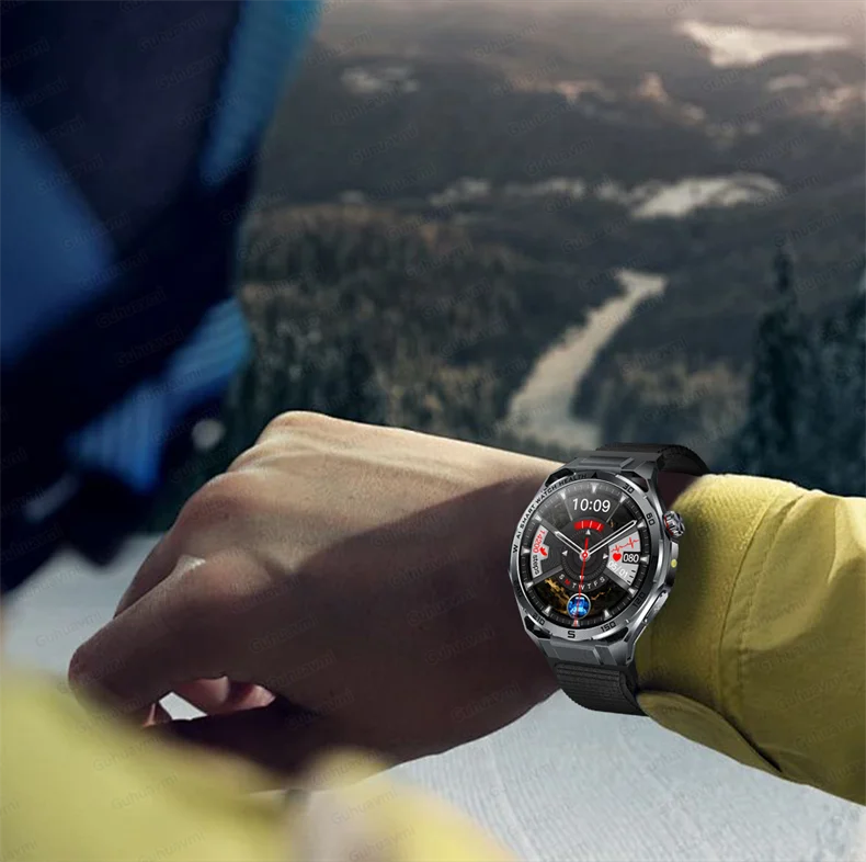 Smartwatch ECG High-End dla mężczyzn Ciśnienie krwi Lipidy Tlen we krwi Analiza ciała Kwas moczowy Monitor Zdrowia Smartwatch dla mężczyzn i kobiet