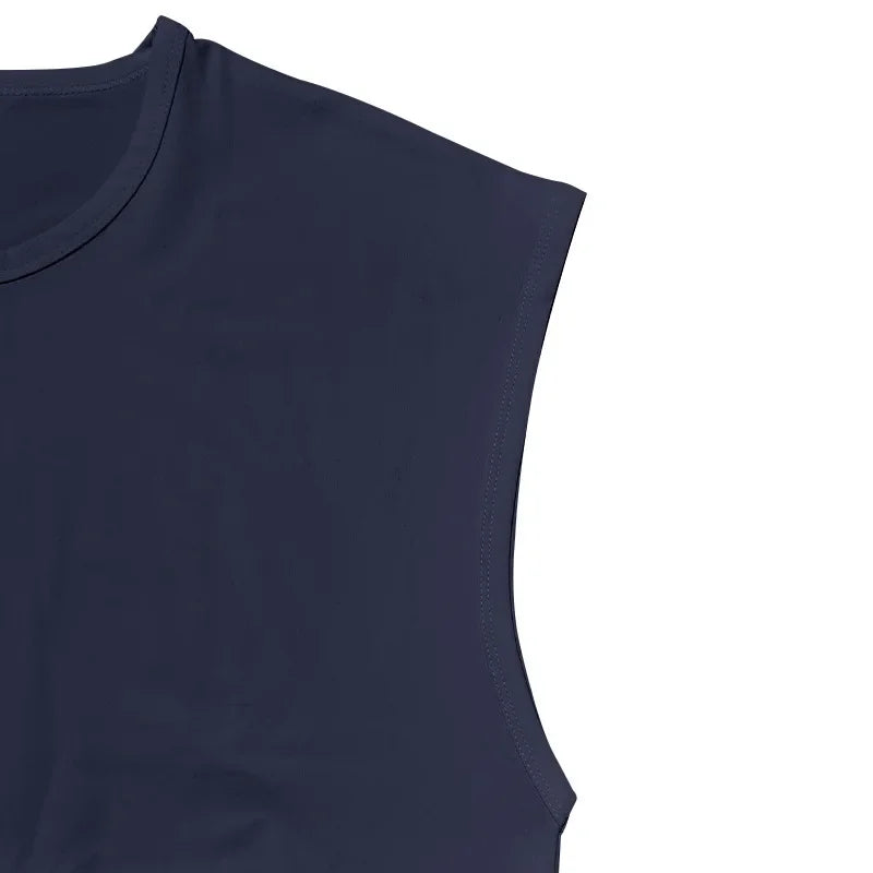 Amazon cross-border men's clothing summer new sleeveless t-shirt youth casual loose thin vest men