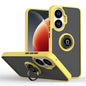 Funda For Xiaomi Poco F7 5G Case Shockproof Matte Hard PC Armor Case For Pocof7 Poko Little F7 F 7 7F Magnetic Holder Ring Cover