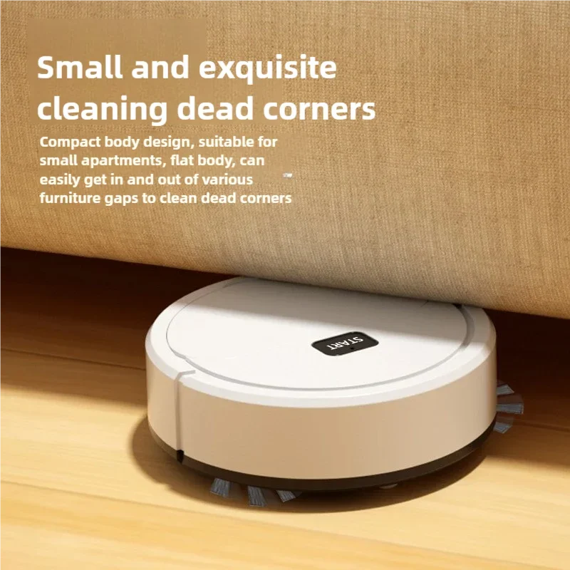 Electric Sweeper Intelligent Automatic Lazy Sweeper Robot Household Cleaner USB Charging Vacuum Cleaner Gifts Cleaning Tools