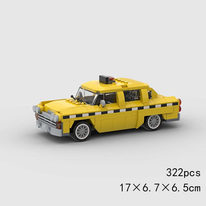 City Speed Racing Car Model Building Blocks DIY Bricks MOC Toy Classic Rally Sports Super Racer Vehicle Christmas gift technique