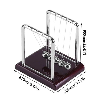 Newton's Cradle Desk Table Decor Metal Pendulum Ball Steel Balance Ball Newton Ball Physics Science Pendulum