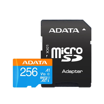 ADATA Micro SD Card 32GB 64GB 128GB 256GB A1 Memory Card C10 UHS-I High Speed Memory Card micro SDXC card with adapter for Phone