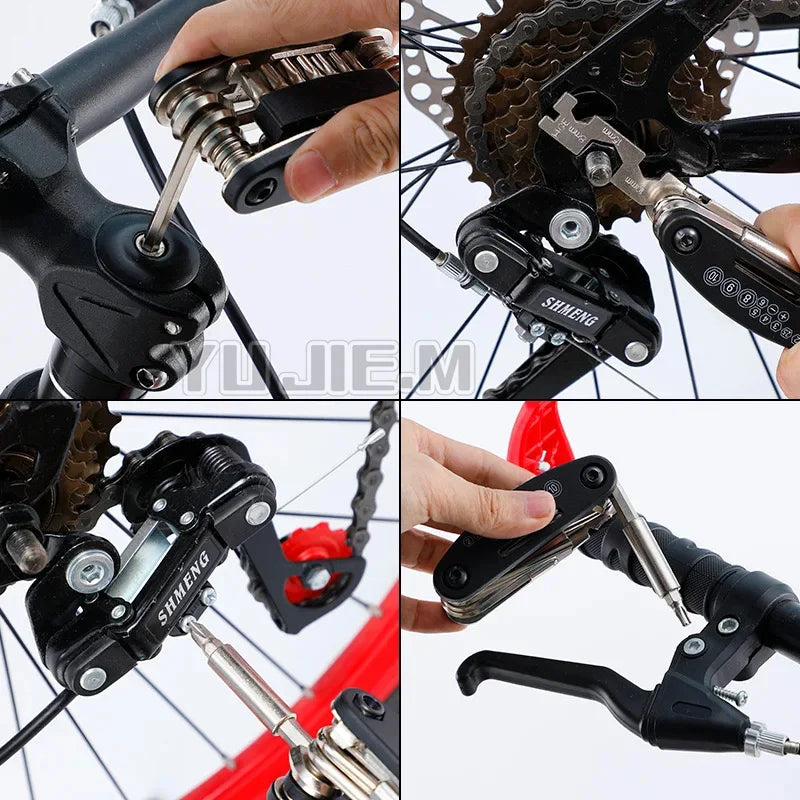 For Honda ADV150 ADV160 ADV350 ADV 150 160 350 Motorcycle Accessories 16 in 1 Multi Repair Hex Spoke Cycle Screwdriver Set Tools