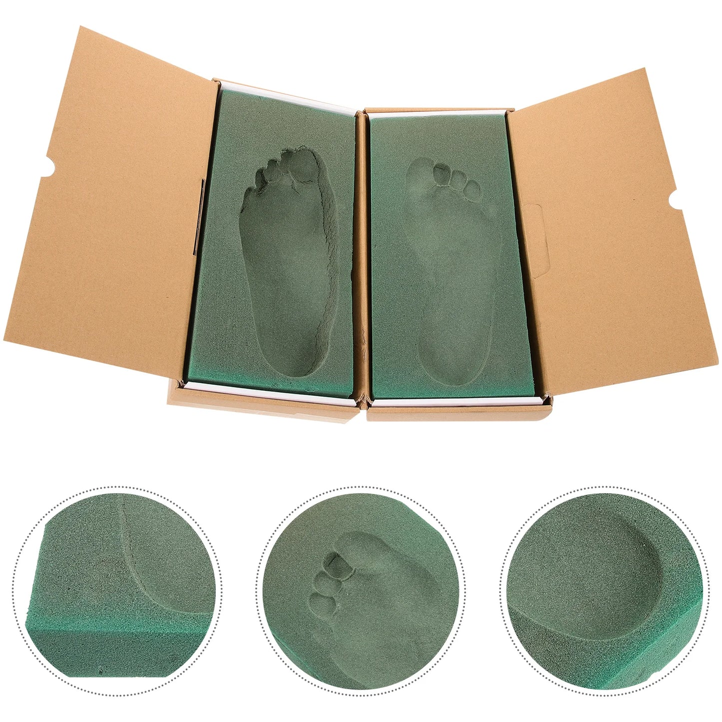 Multi Functional Foot Impression Foam Box Footprint Casting Mold Tool For Insoles thotic Device Foot Care Equipment Stylish