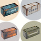Mini Iron Storage Box Miniature Storage Iron Box Creative Decoration Collect Small Item Desktop Mini Container Model Kids Gifts