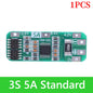 BMS 3S/4S 5A 10A 20A 25A 40A 60A Płytka zabezpieczająca ładowarkę do akumulatorów litowo-jonowych 18650 do wiertarki 12 V z funkcją wzmocnienia/balansu