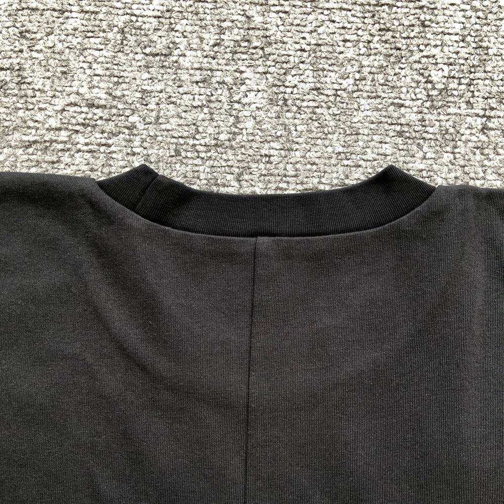 Yao Fashion HipHop Street Style Loose Baggy Casual Solid Color Unisex Tops Tanks Kanye West High Quality1:1 T Shirt For Men