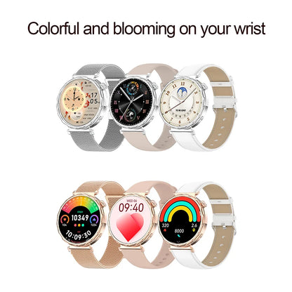 LIGE 2025 Smart Watch Women Full Circle Touch Screen Bluetooth Call Men Smartwatch Waterproof Sport Activity Fitness Watch Women