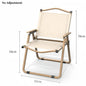 New Upgraded Kermit Chair 5 Gear Adjustable Angle Folding Chair Outdoor Camping High Back Chair Garden Recliner Fishing Chair