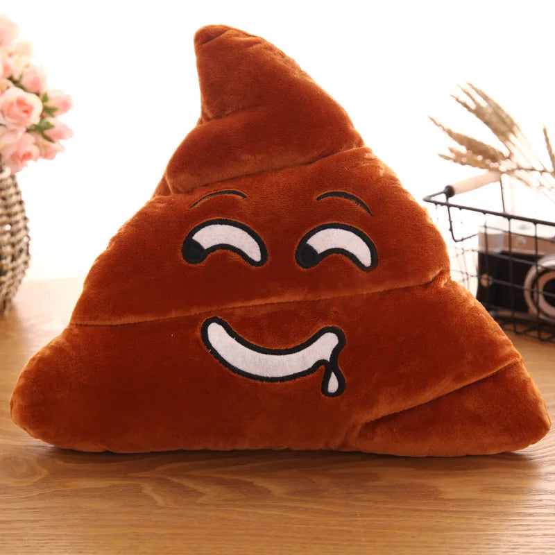 20cm Cartoon New Expression Poo Plush Toys Cute Funny Quirky Funny Poop Cushion Children Plush Toy