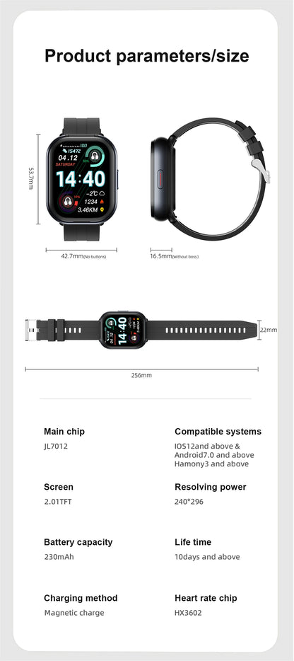 LIGE Bluetooth Headphones with clip-on design 2 In 1 Smartwatch with Earphones Heart Rate Sport Fitness Headset Smart Watch 2026