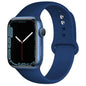 Silicone Band For Apple Watch straps 49mm 40mm 44 mm 45mm 46mm 42mm 41mm 38mm sports bracelet iWatch series 10 9 8 3 SE ultra 2